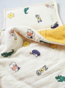 Set chăn ga gối đệm bằng vải muslin vải xô mềm mại